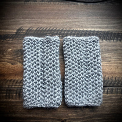 IMPERIAL Silver Grey "Stormtrooper" Wrist Warmers