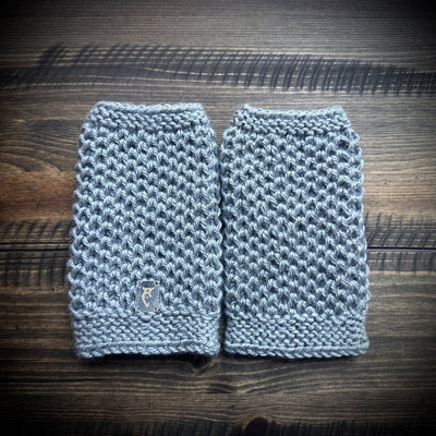 IMPERIAL Silver Grey "Telgrim" Wrist Warmers