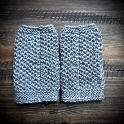 IMPERIAL Silver Grey "Telgrim" Wrist Warmers