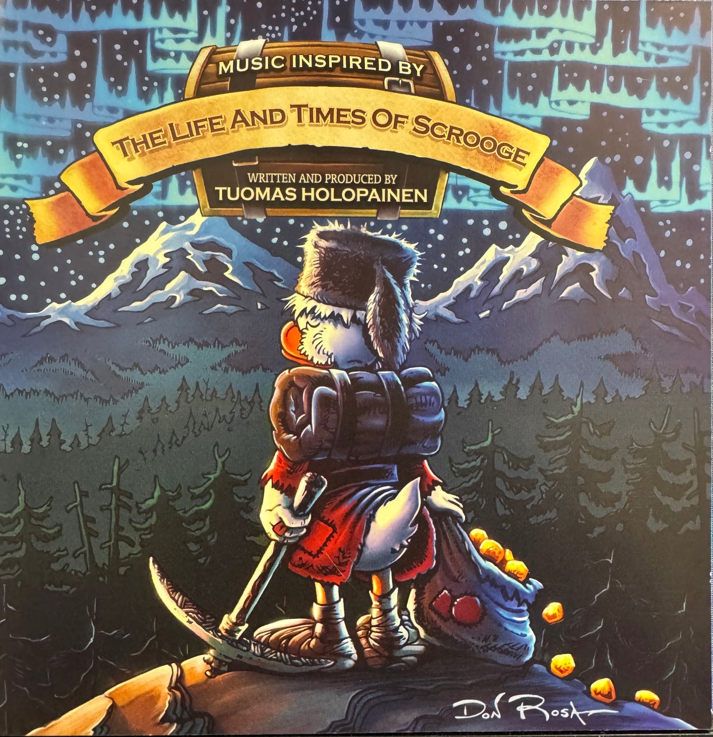 THE LIFE AND TIMES OF SCROOGE CD - SIGNED