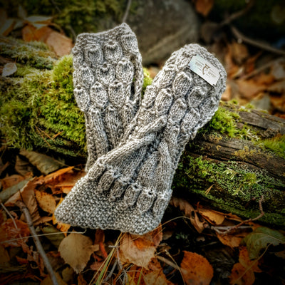 Eden Nature Grey "Sculptor" Arm Warmers